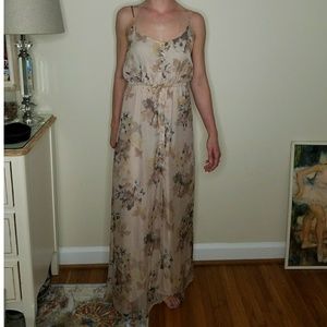 Barely worn Floral Maxi Dress